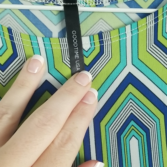 3/$20 Vintage mini dress with side cutouts - Picture 3 of 4